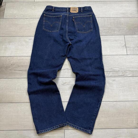 Vintage Levi’s Orange Tab Jeans Men's 36x30 Straight Leg Denim High Waist 80/90s - Picture 2 of 10